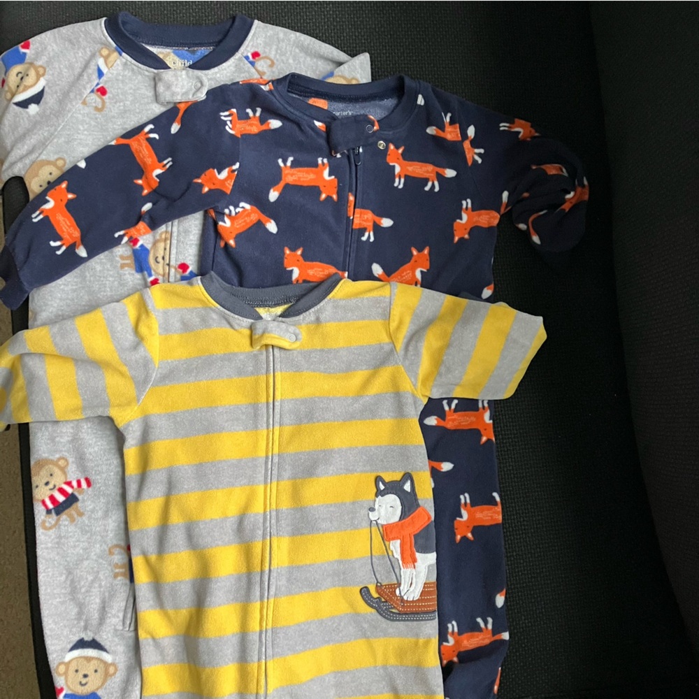 Carters winter fleece pajamas